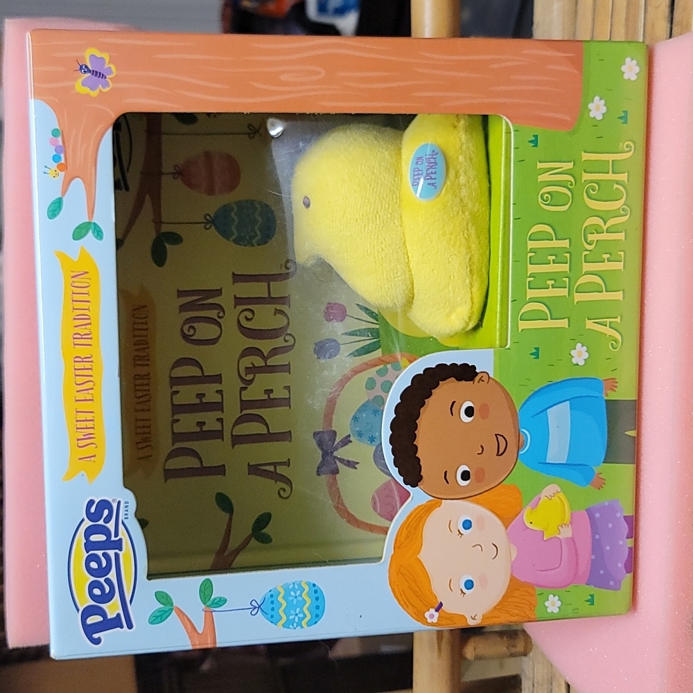 Peep on a Perch Plush and Book set!